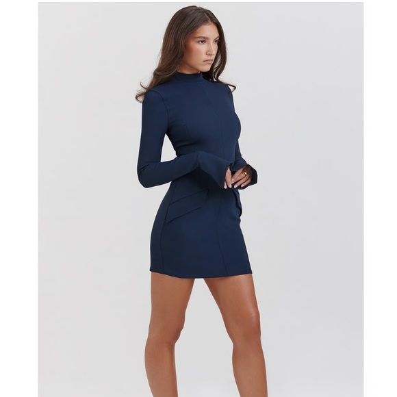 House of CB Mahalia Long Sleeve Minidress